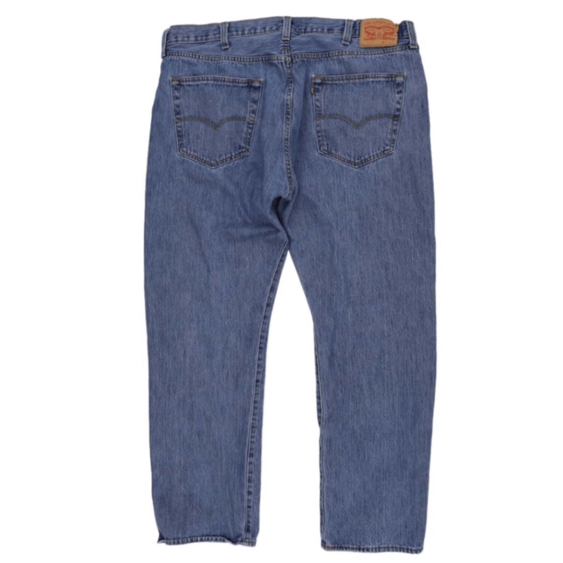 Levi's 501 Original Straight Leg Blue Denim Jeans W34 L34 100% Cotton Vintage