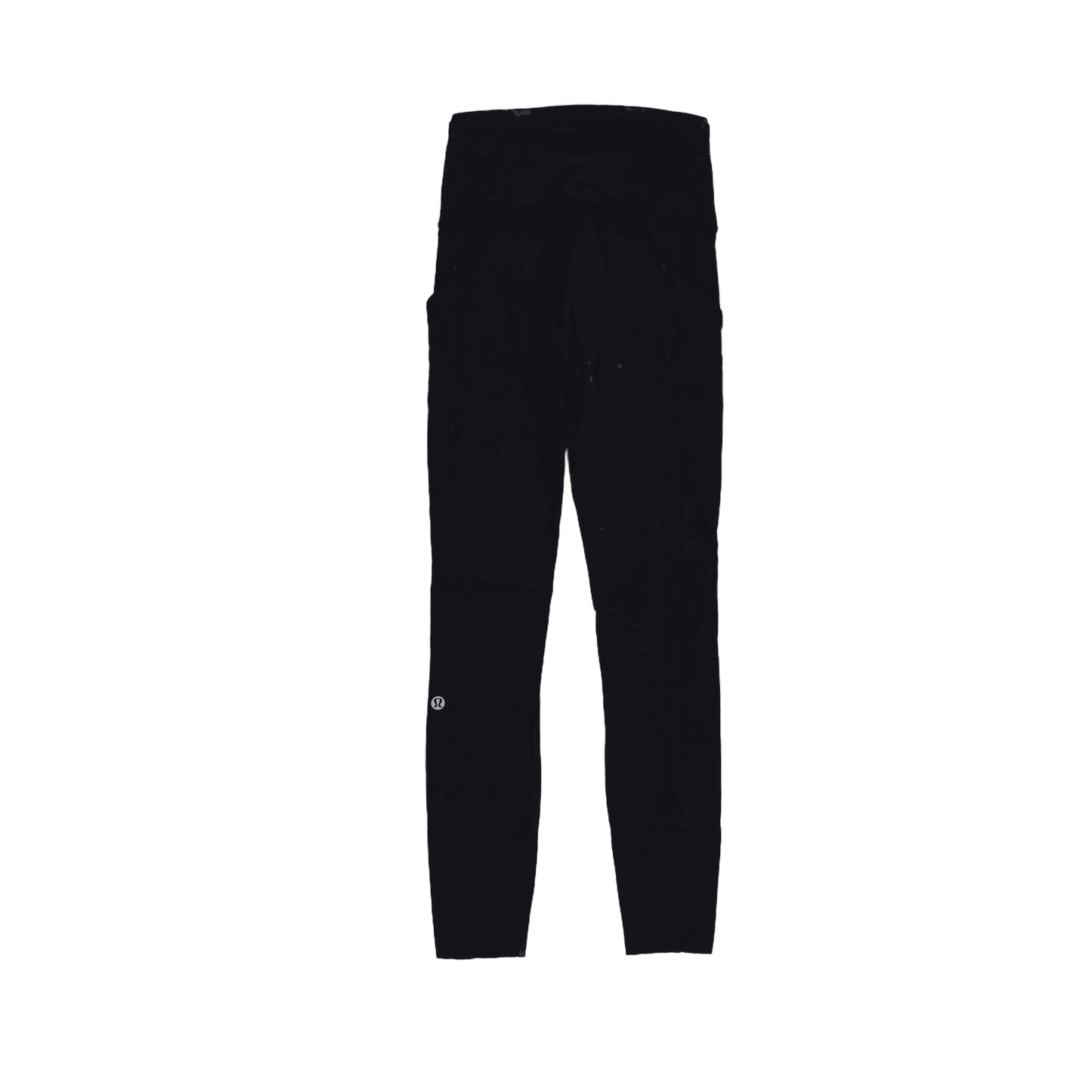 Lululemon High-Rise Black Active Leggings Women's Size 8 28 Inch Inseam Polyester Blend