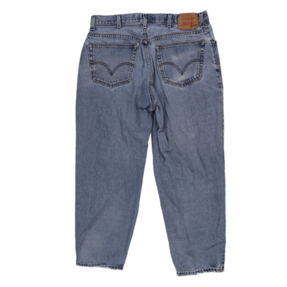 Levi's 560 Comfort Fit Jeans Light Blue W38 L30 100% Cotton Vintage