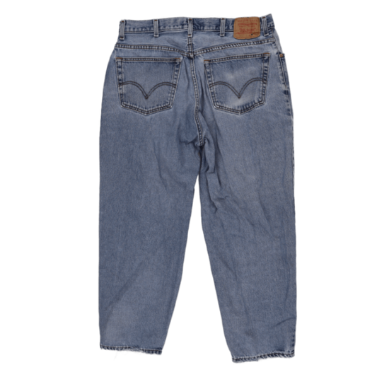Levi's 560 Comfort Fit Jeans Light Blue W38 L30 100% Cotton Vintage