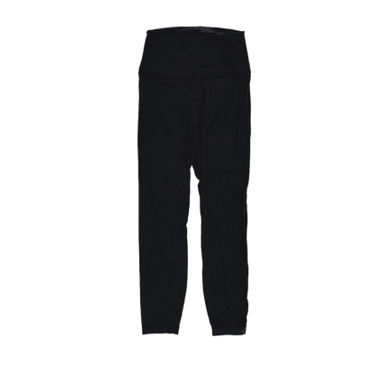 Lululemon High Rise Black Full Length Women's Leggings Small Performance Stretch Fabric
