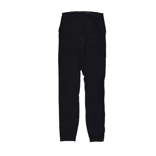 Lululemon High Rise Black Full Length Women's Leggings Small Performance Stretch Fabric
