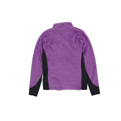 Montbell Purple High Loft Fleece Jacket Medium Polyester Fleece Outdoor Jacket