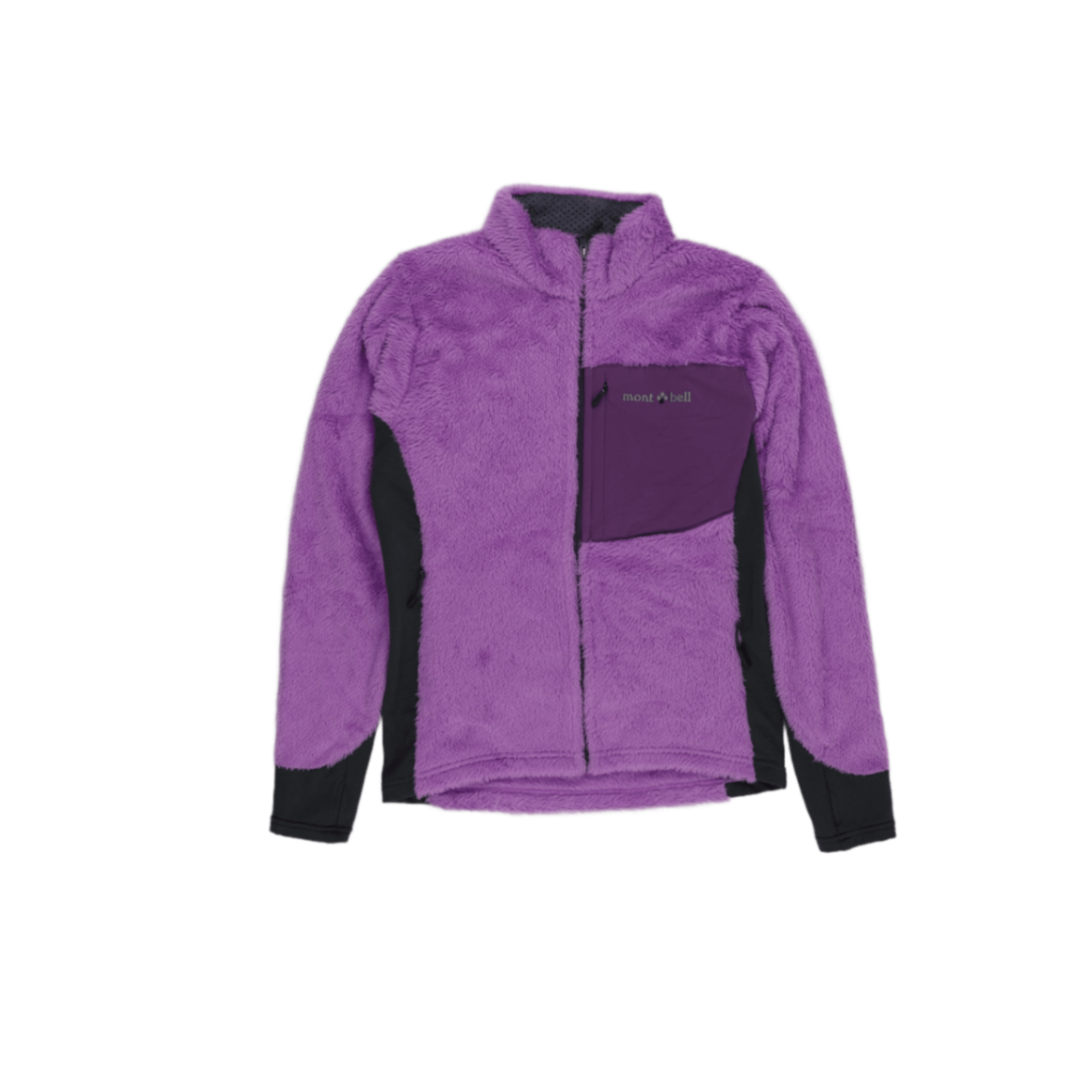 Montbell Purple High Loft Fleece Jacket Medium Polyester Fleece Outdoor Jacket