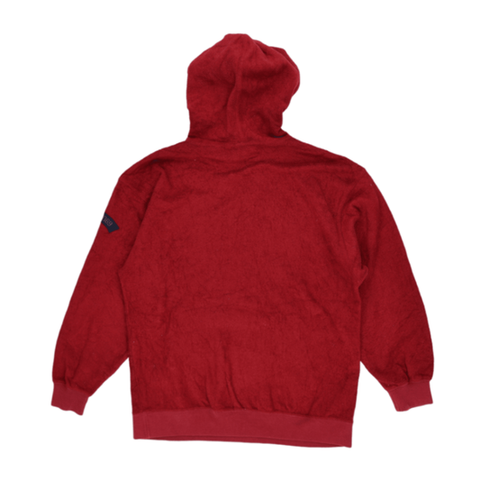 GAP Vintage Red Pullover Hoodie XXL Fleece Hooded Sweatshirt