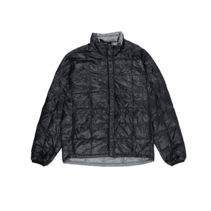 Montbell Lightweight Insulated Packable Jacket Charcoal Grey Medium Synthetic High Neck