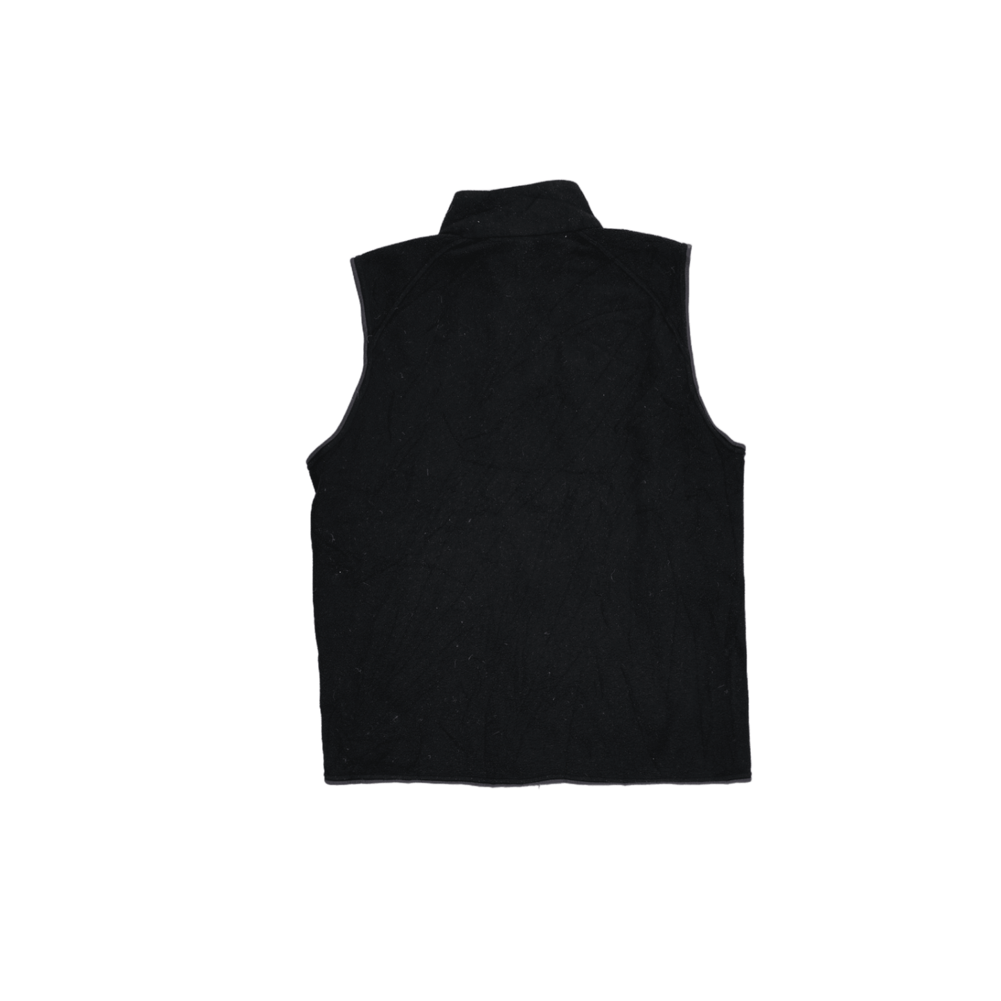 Montbell Black Fleece Polyester Blend Outdoor Gilet Vest for Men Size Medium