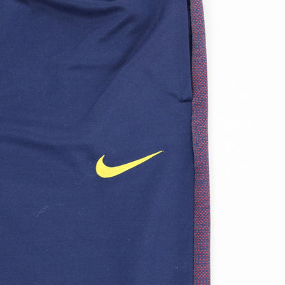 Nike AS Roma Dri-FIT Navy Sports Joggers Size Small 30 Inseam Polyester