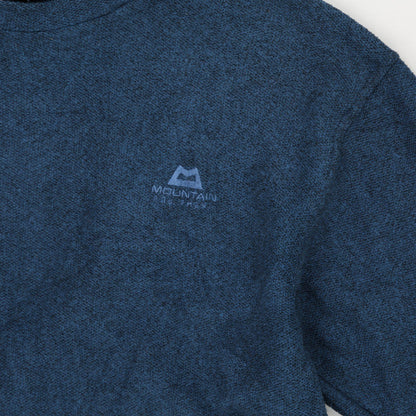 Mountain Equipment Crew Neck Fleece Sweatshirt Blue Large