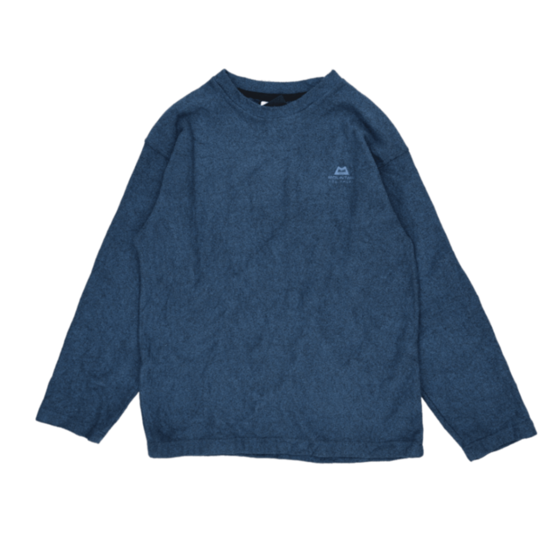 Mountain Equipment Crew Neck Fleece Sweatshirt Blue Large