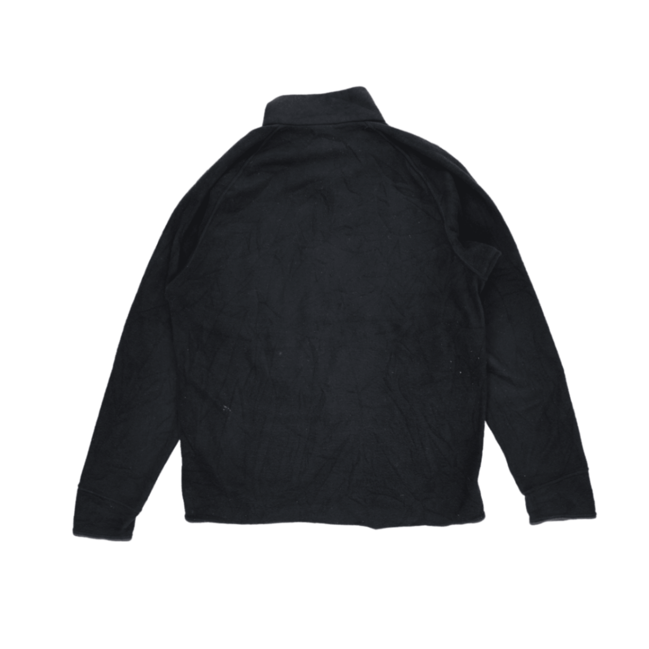 Montbell Outdoor Fleece Jacket Black Large Polyester Fleece Stand Collar
