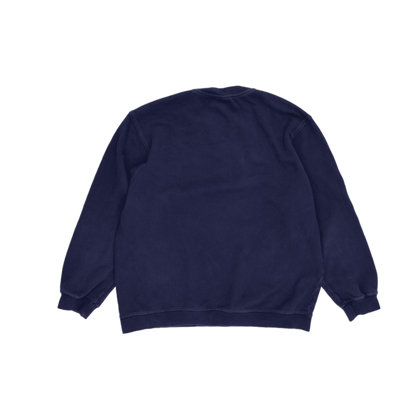 Lacoste Navy Classic Crew Neck Sweatshirt Large Cotton Vintage