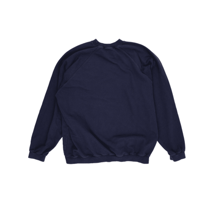 Wrangler Official League U.S.A. Vintage Crew Neck Sweatshirt Navy Blue XXL Cotton Blend