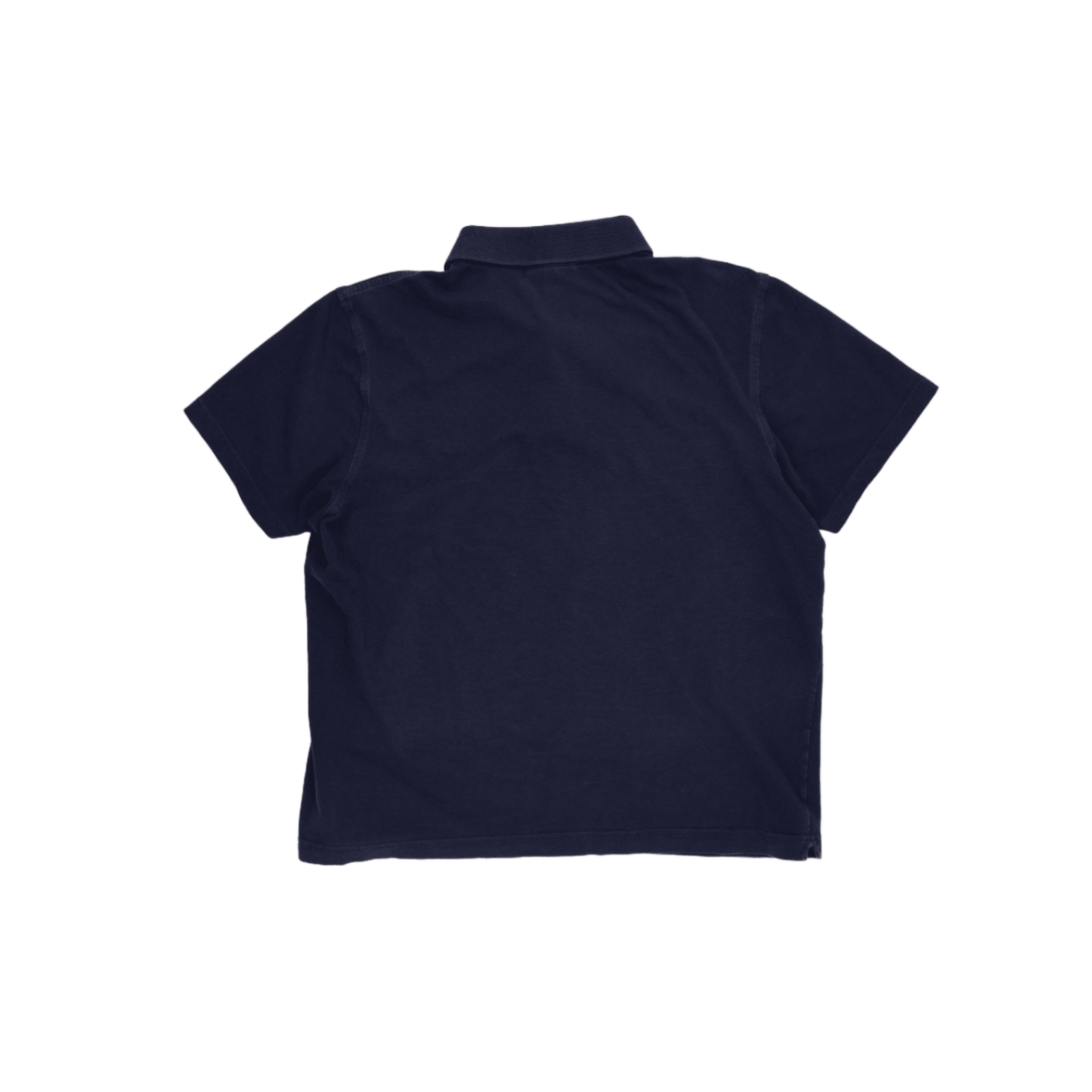 New Lacoste Polo Shirt Navy Blue XL Cotton Short Sleeve Collared
