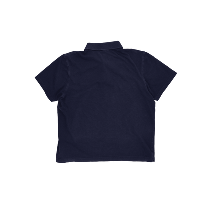 New Lacoste Polo Shirt Navy Blue XL Cotton Short Sleeve Collared