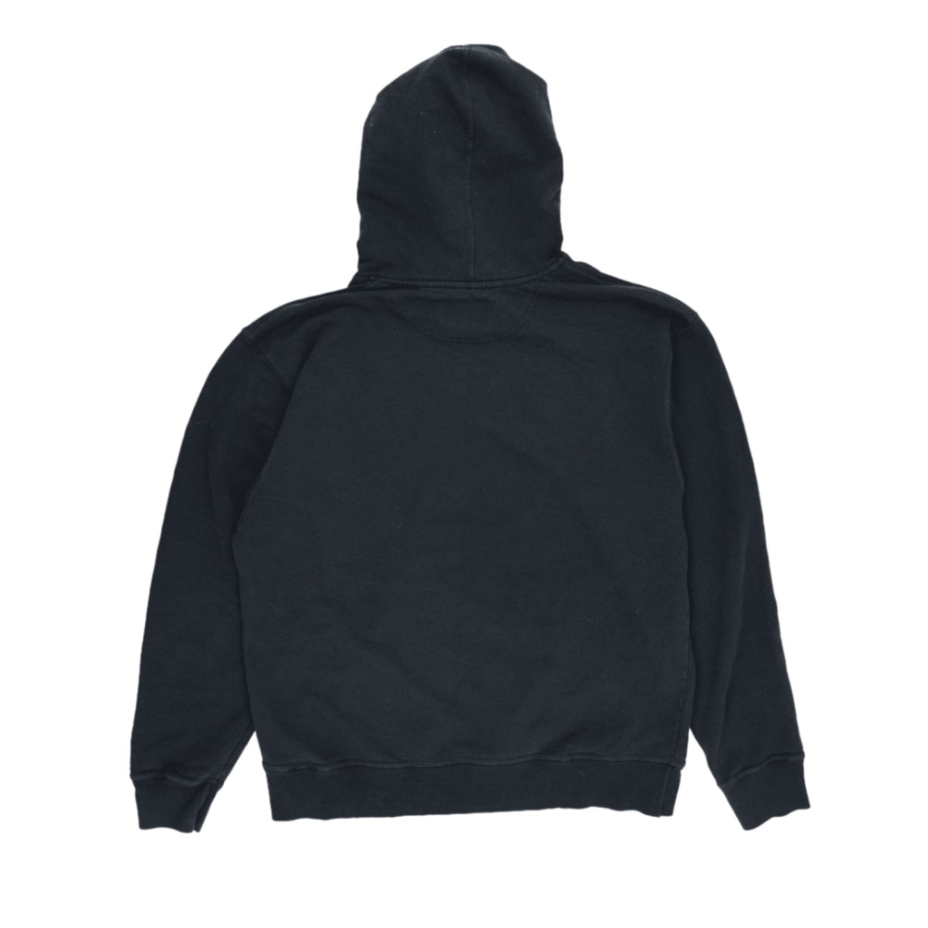 Champion Black Pullover Hoodie Size Large Cotton Blend Mens Activewear