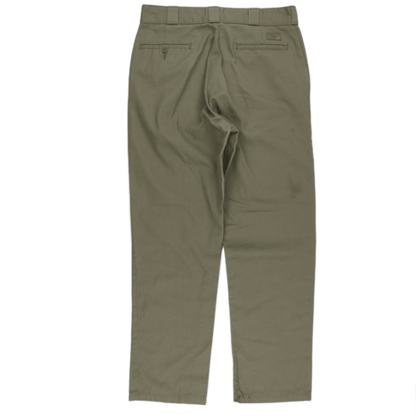 Dickies 874 Original Fit Olive Green Work Trousers 34W 32 In 65 Polyester 35 Cotton