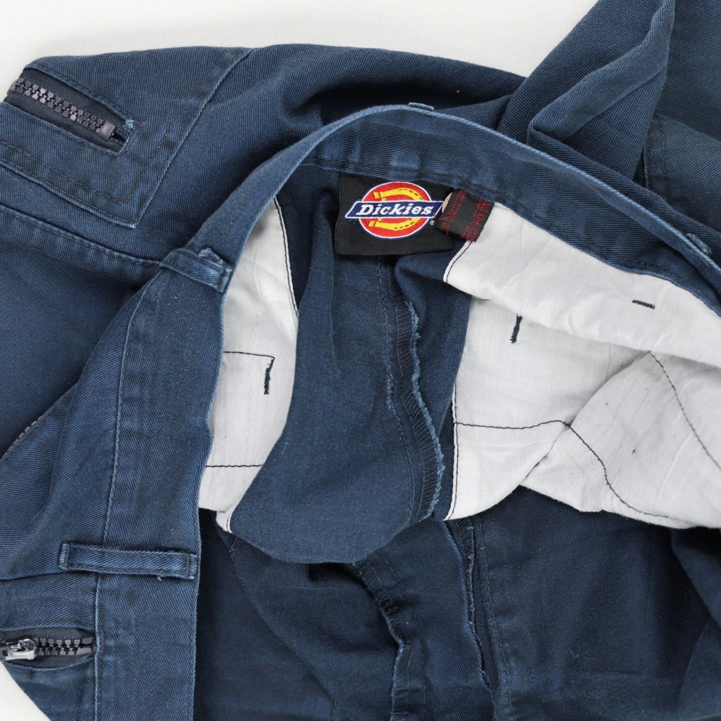 Dickies Blue Workwear Utility Trousers 38W x 30L Cotton Blend Vintage Men's