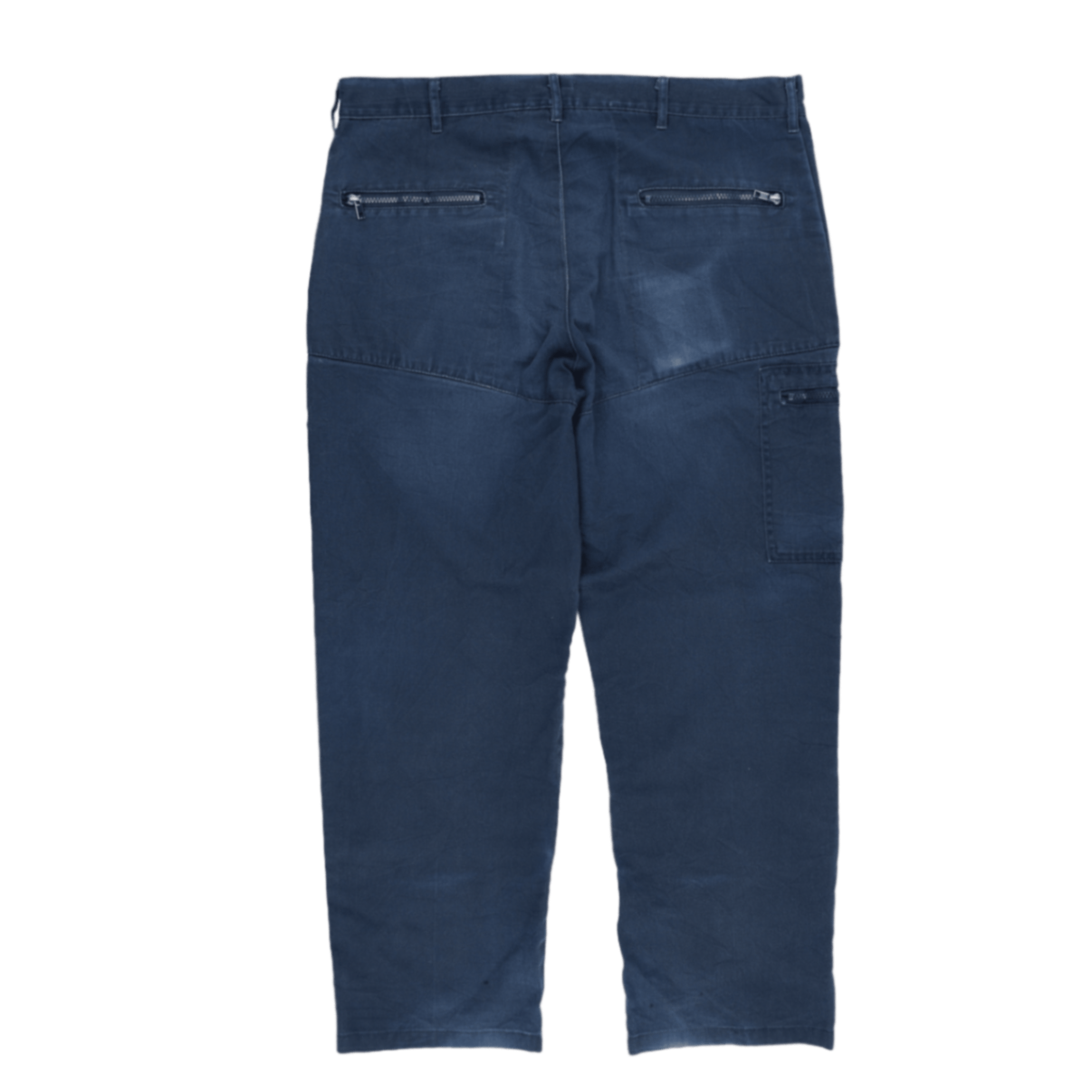 Dickies Blue Workwear Utility Trousers 38W x 30L Cotton Blend Vintage Men's
