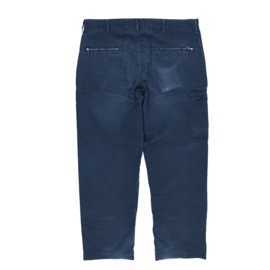 Dickies Blue Workwear Utility Trousers 38W x 30L Cotton Blend Vintage Men's