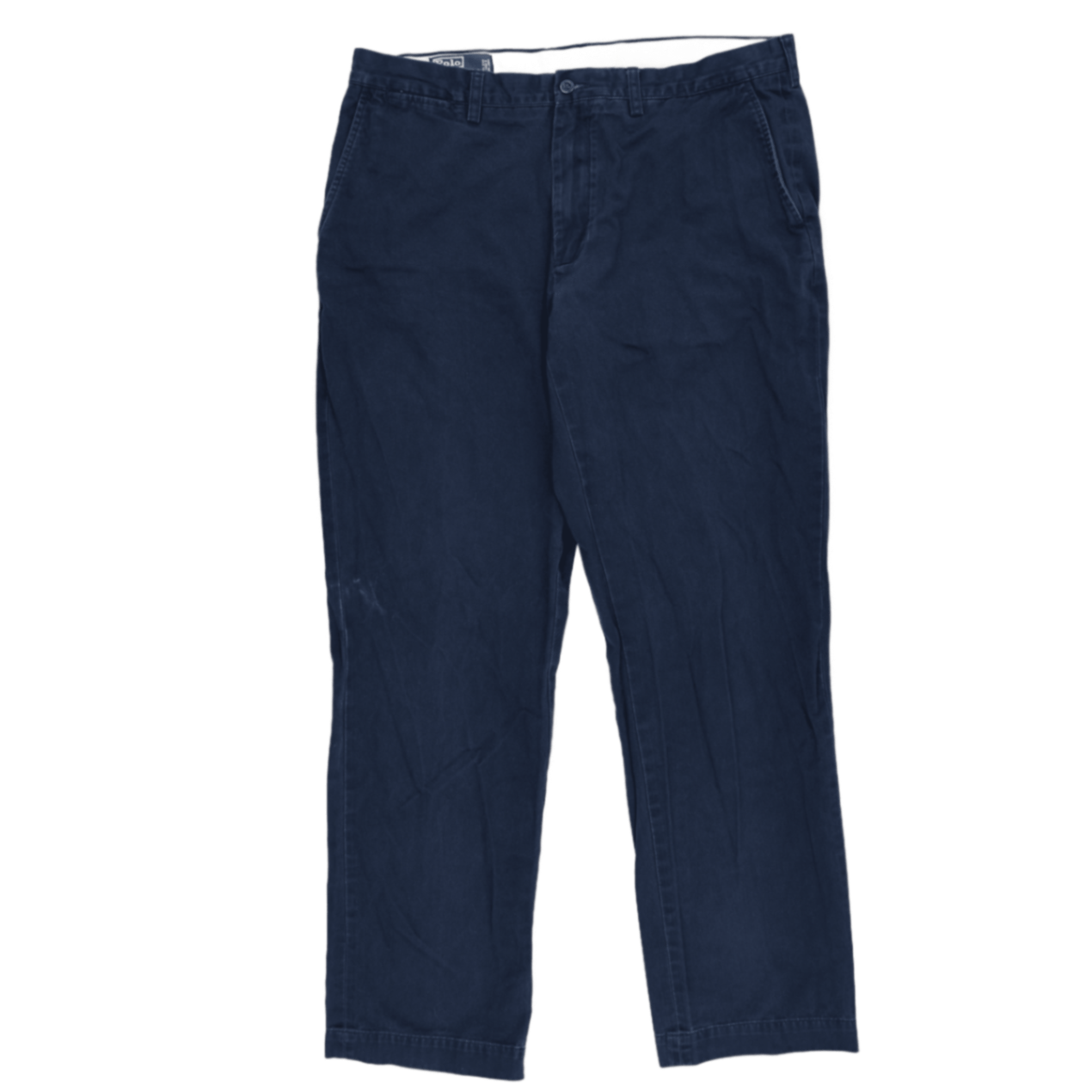 Polo Ralph Lauren Preston Pant Navy Blue 36W 32L 100 Cotton Chinos