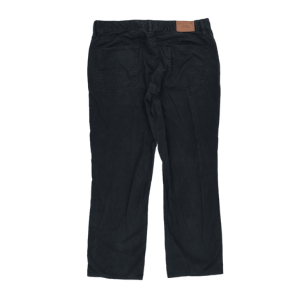 Polo Ralph Lauren Black Cotton Jeans Trousers 42W 32L Vintage