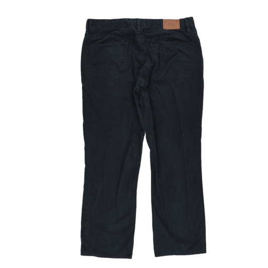 Polo Ralph Lauren Black Cotton Jeans Trousers 42W 32L Vintage