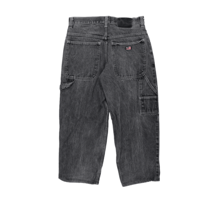 Ralph Lauren Vintage Carpenter Jeans Grey 34W 100 Cotton