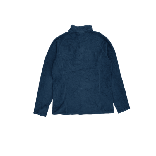 Montbell Blue Fleece Pullover Half Zip Medium Polyester for Men