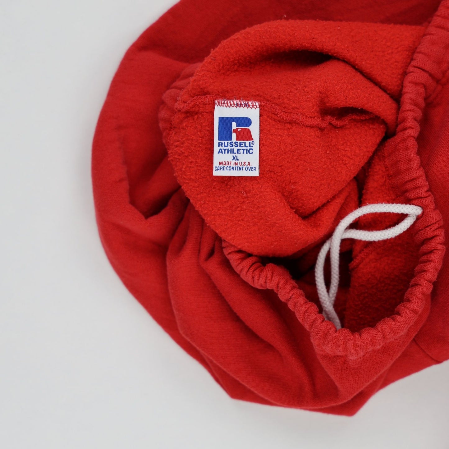 Russell Athletic Red Fleece Sweatpants XL Vintage Mens