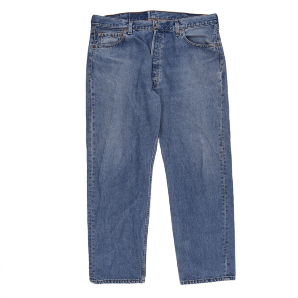 Levi's 501 Vintage Blue Denim Jeans W40 L30 Cotton Straight Leg