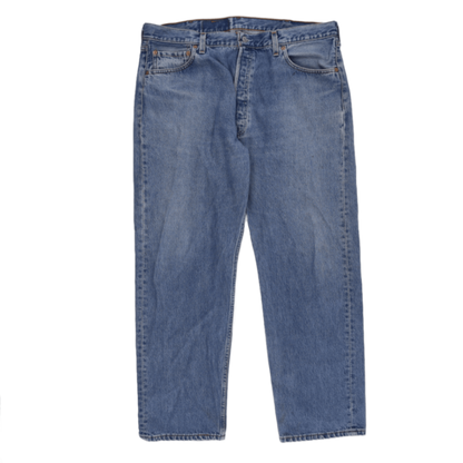 Levi's 501 Vintage Blue Denim Jeans W40 L30 Cotton Straight Leg