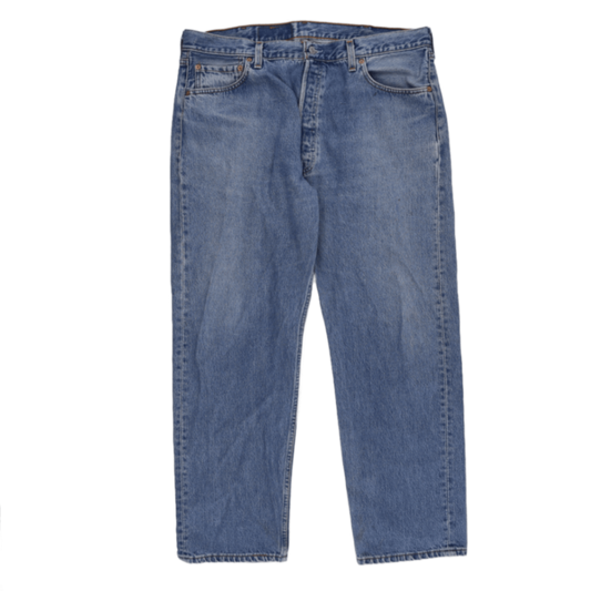 Levi's 501 Vintage Blue Denim Jeans W40 L30 Cotton Straight Leg