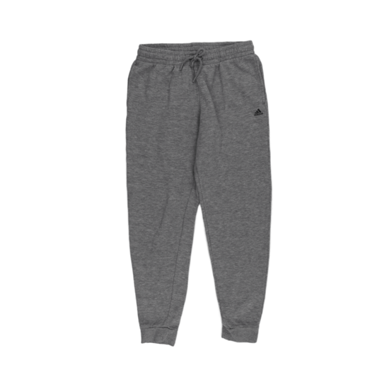 adidas Golf Grey Fleece Joggers Large 78cm Inseam 92cm Waist Cotton Blend