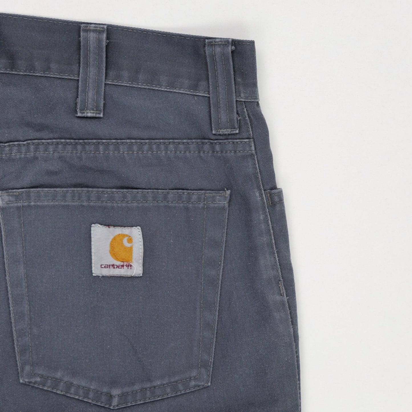 Carhartt Rockin Pant Charcoal Grey 31W 32L Cotton Straight Fit Trousers for Men