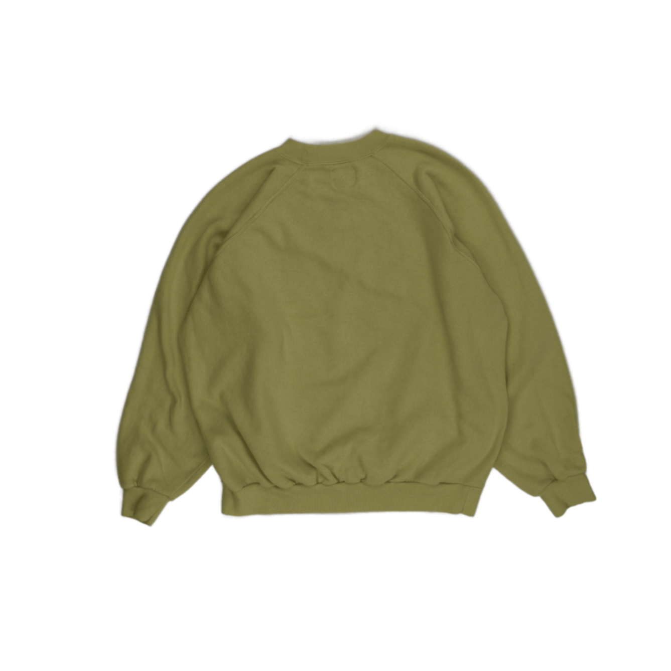 Levi's Olive Green Cotton Crew Neck Sweatshirt Men's Medium Vintage