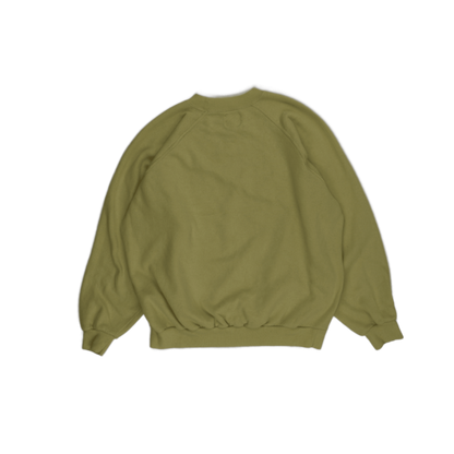 Levi's Olive Green Cotton Crew Neck Sweatshirt Men's Medium Vintage
