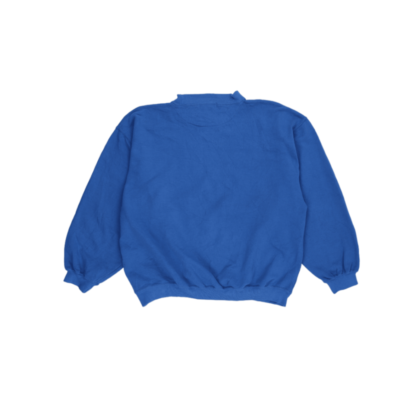 NAF NAF Vintage Blue Crewneck Sweatshirt Unisex Size T1 Small Cotton Blend