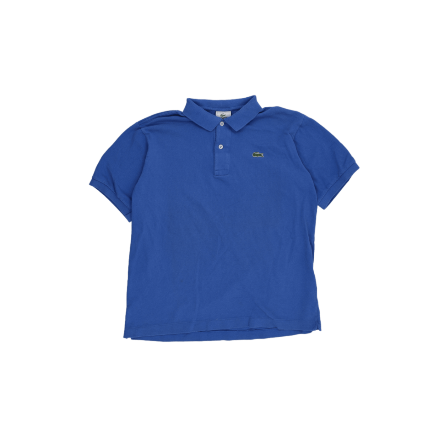 Lacoste Blue Cotton Classic Fit Polo Shirt Size 5 Large