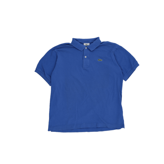 Lacoste Blue Cotton Classic Fit Polo Shirt Size 5 Large