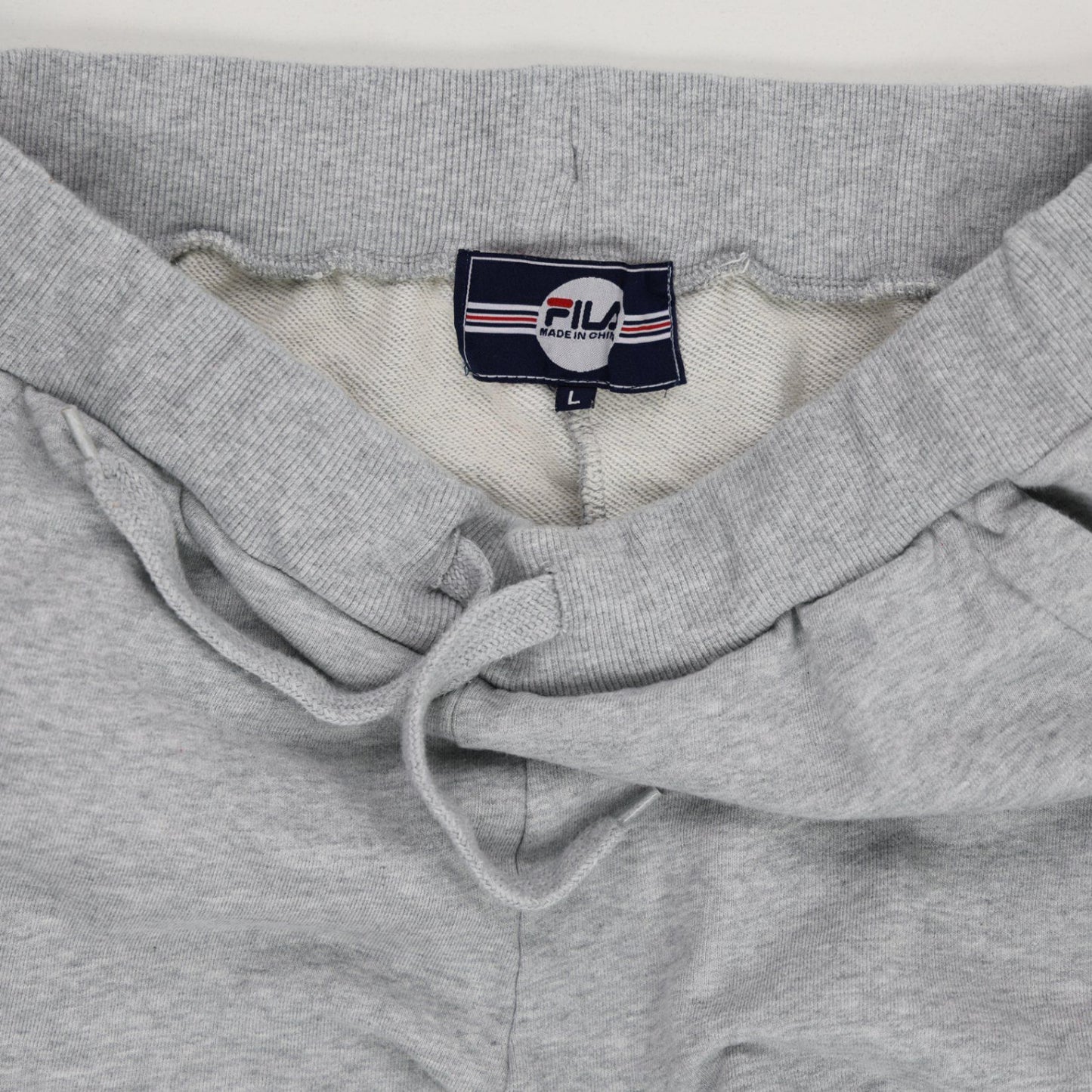 New Fila Grey Jogger Sweatpants Men's Size L 34 Inch Waist 30 Inch Inseam Cotton Blend