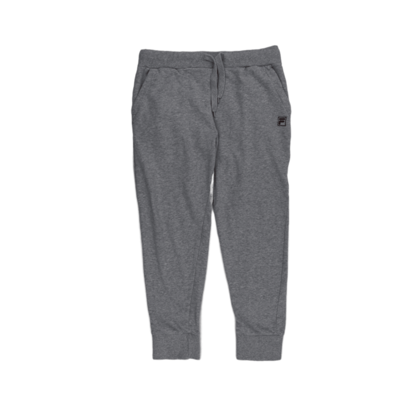 New Fila Grey Jogger Sweatpants Men's Size L 34 Inch Waist 30 Inch Inseam Cotton Blend