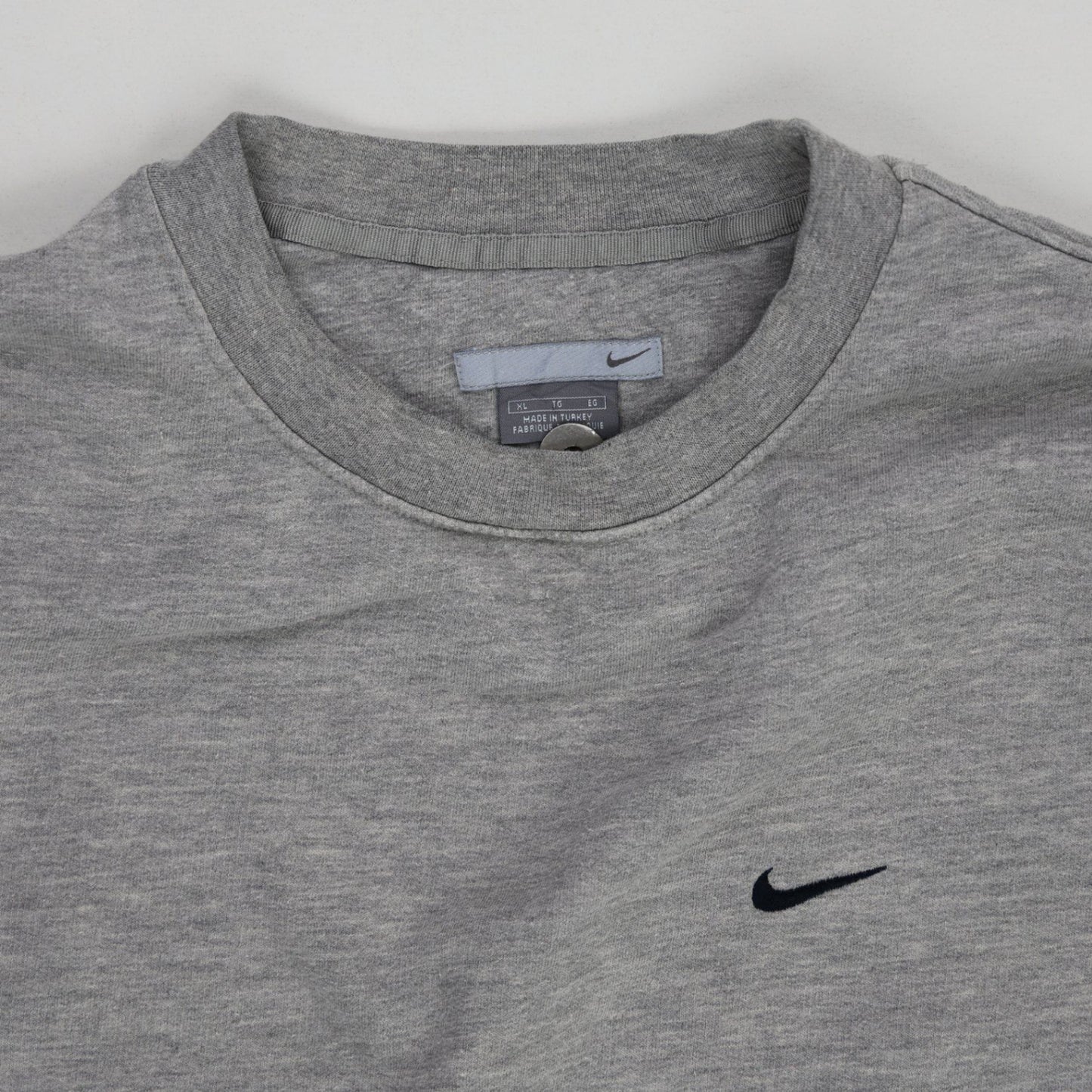 Nike Grey Crew Neck Sweatshirt XL Cotton Blend Mens Activewear
