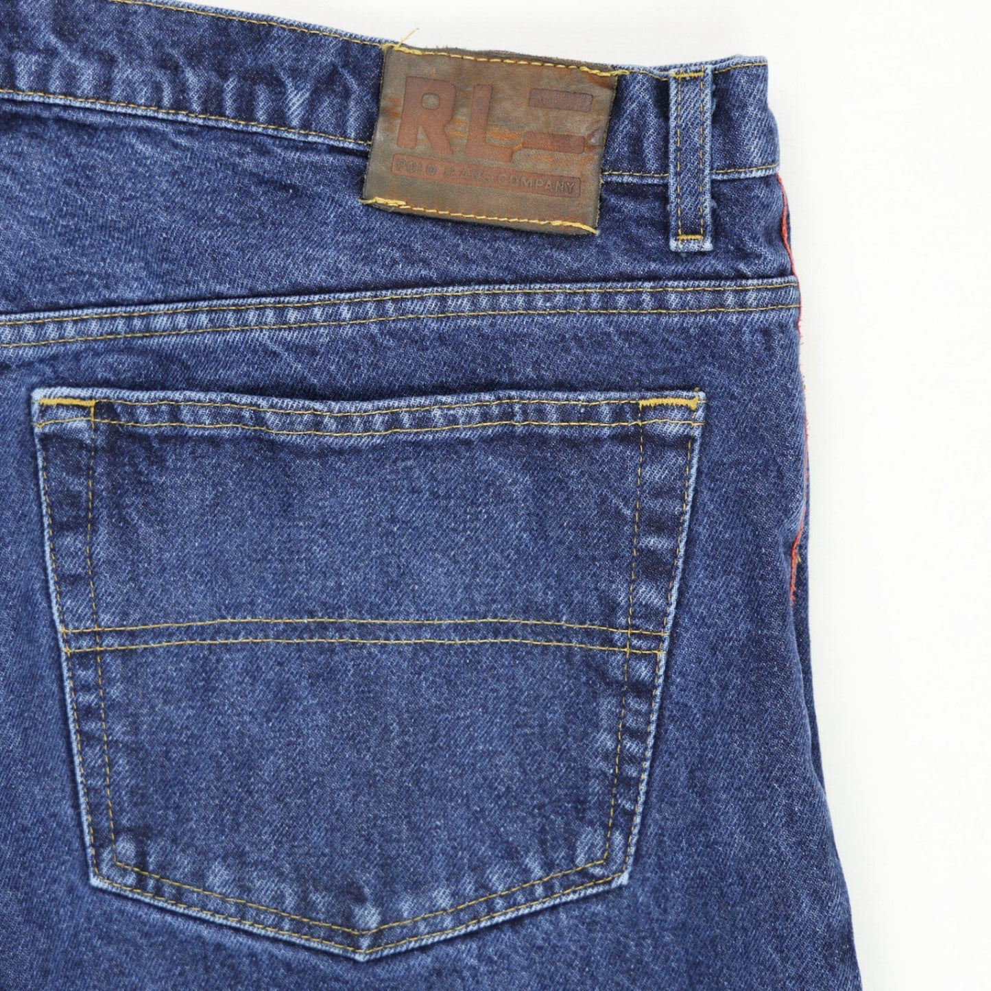 Ralph Lauren Vintage Classic Fit Jeans Blue W36 L32 100 Percent Cotton