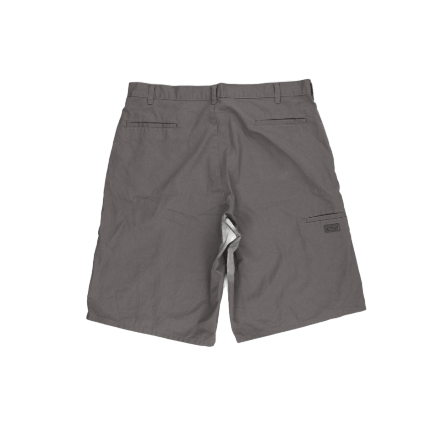 Dickies Grey Work Shorts 36W Cotton Blend Men's Shorts 30 cm Inseam Large