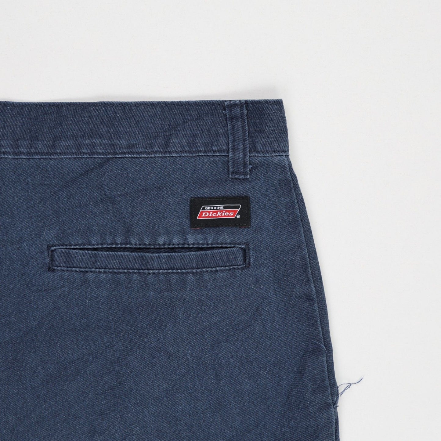 Dickies Navy Blue Chino Shorts 36 Inseam Cotton Relaxed Fit Size 36