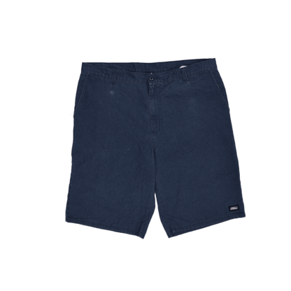 Dickies Navy Blue Chino Shorts 36 Inseam Cotton Relaxed Fit Size 36