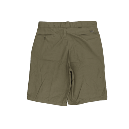 Dickies Men's Khaki Classic Work Shorts Size 40 65% Polyester 35% Cotton 9 Inch Inseam