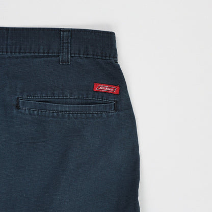 Dickies Navy Loose Fit Work Shorts Size 42 Cotton Blend