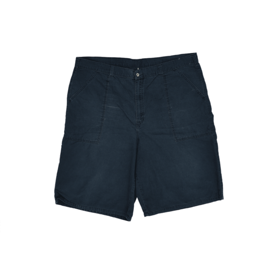 Dickies Navy Loose Fit Work Shorts Size 42 Cotton Blend